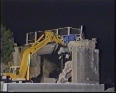 Demolizione ponte A1 Piacenza nord